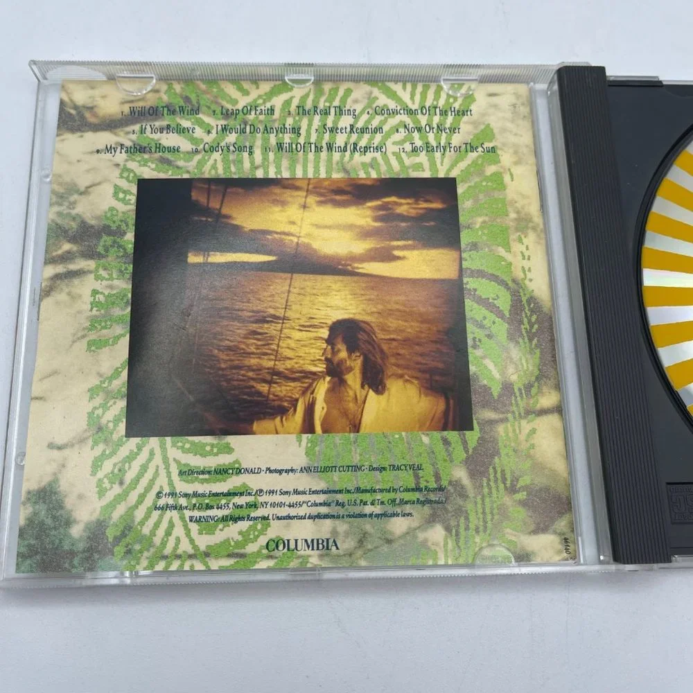 Leap Of Faith Kenny Loggins CD, 1991 - Picture 5 of 7